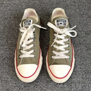 Converse Chuck Taylor All Star Ox Low Top Sneakers Unisex M5 W7 Olive Lace Up